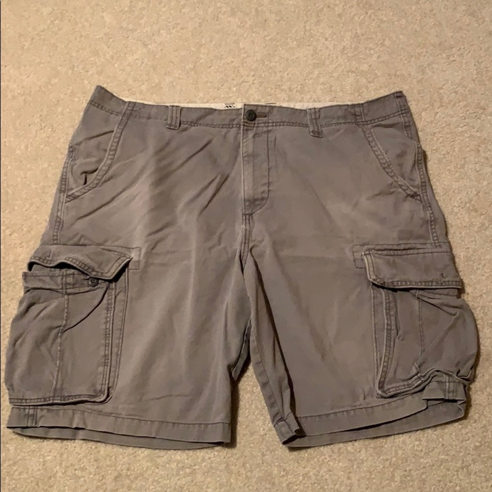 Old Navy Gray Cargo Shorts
